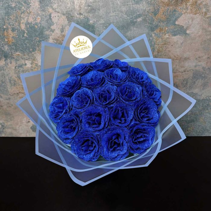 Buchete trandafiri din sapun Rosu*Alb*Roz*Albastru*etc