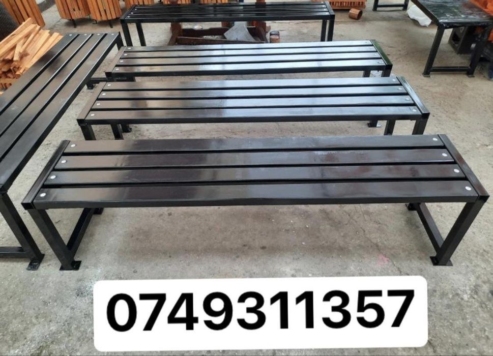 Cos de gunoi stradal metal/lemn