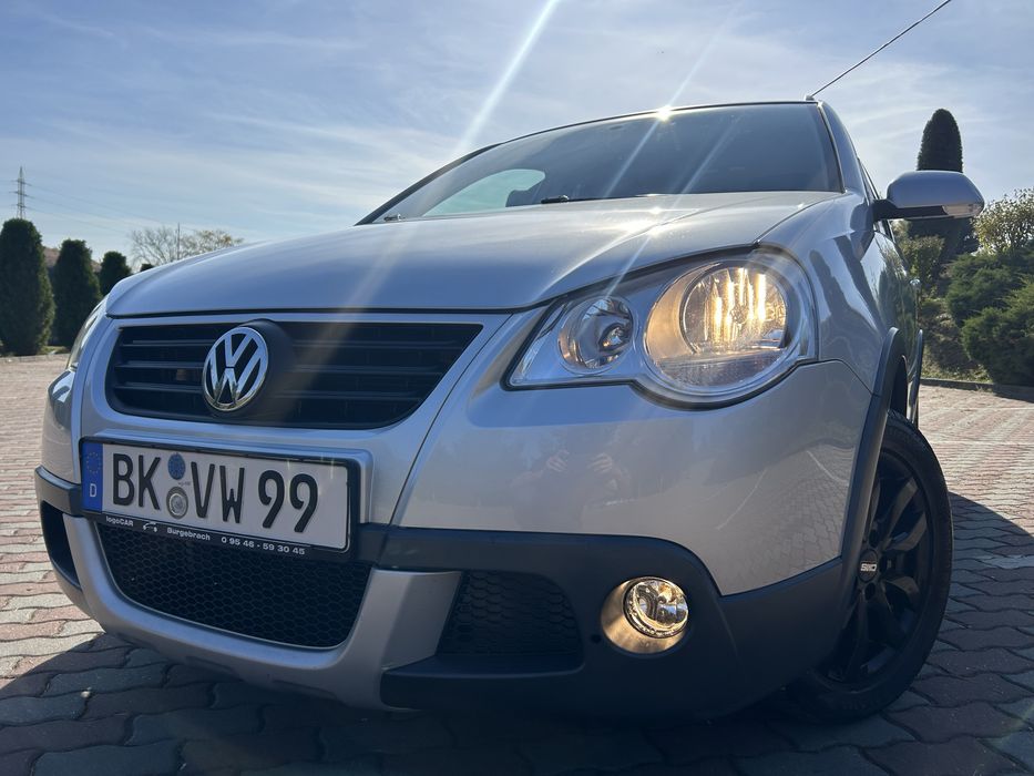 -Volkswagen polo Cross model-1.4benzina-80cai-2007-adusa din germania-