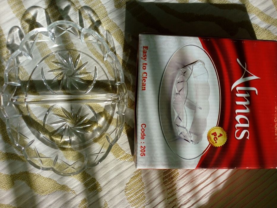 нов сервиз-7части/нов бълг.порцеланов-златен кант/нови сервизи