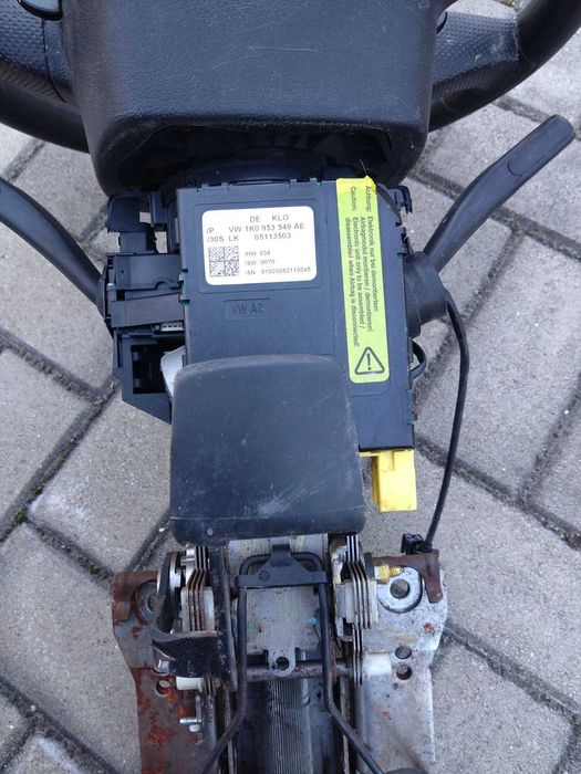 coloana volan completa cu airbag , volan , module Vw Caddy an 2005