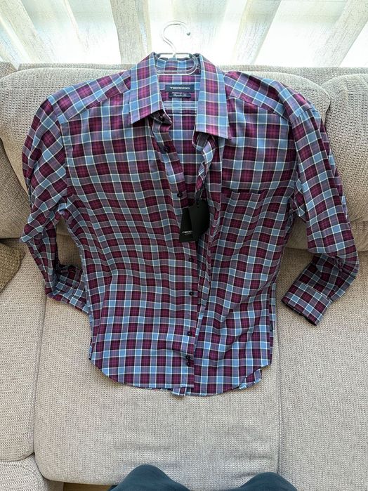 Риза с дълъг ръкав Teodor L Regular fit