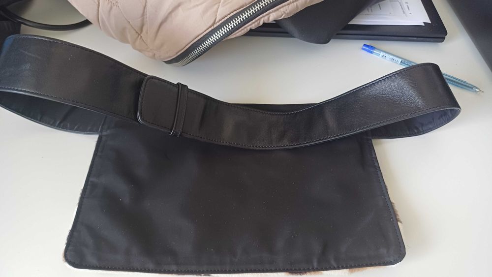 Колан чанта естествена кожа