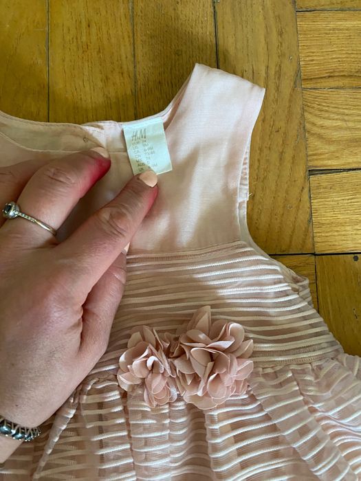 Бебешки дрешки за момиче 6-9-12 м