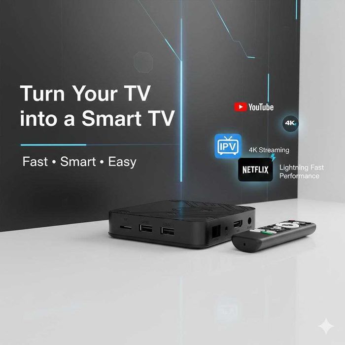 Z8 Pro Android TV Box 4GB/32GB | 8K | Smart TV | IPTV tayyor
