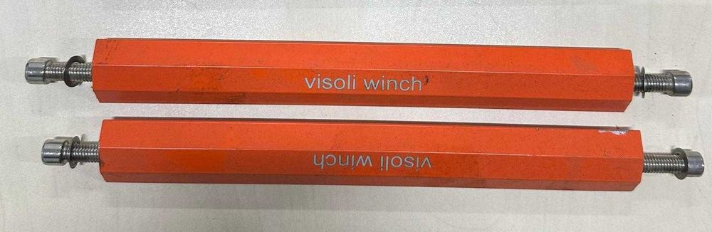 Suporti/bare din aluminiu transversale pentru troliu Visoli 9500-13500
