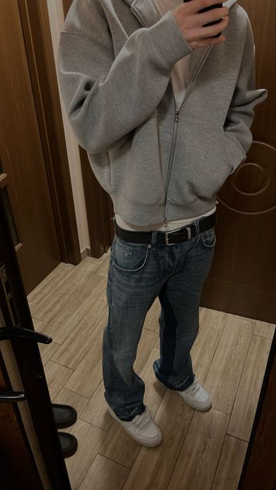 Зара флеър дънки