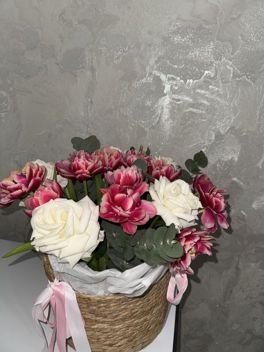 Свежие, красивые  цветы