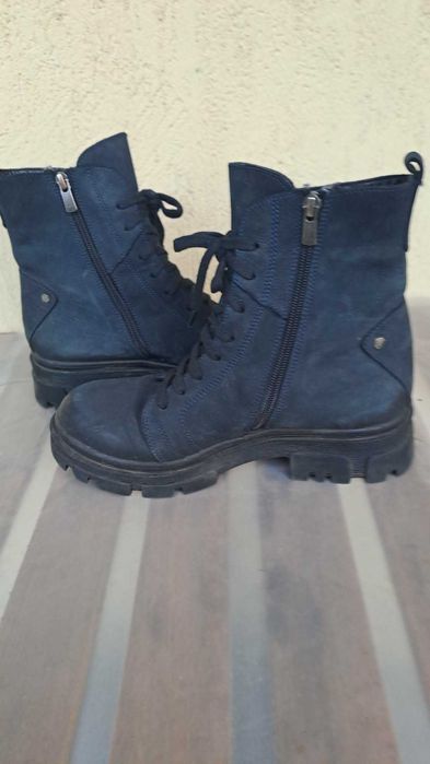 Топли дамски боти от естествена кожа!