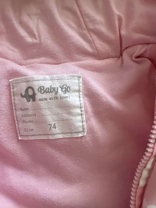 Весенний комбинезон 74