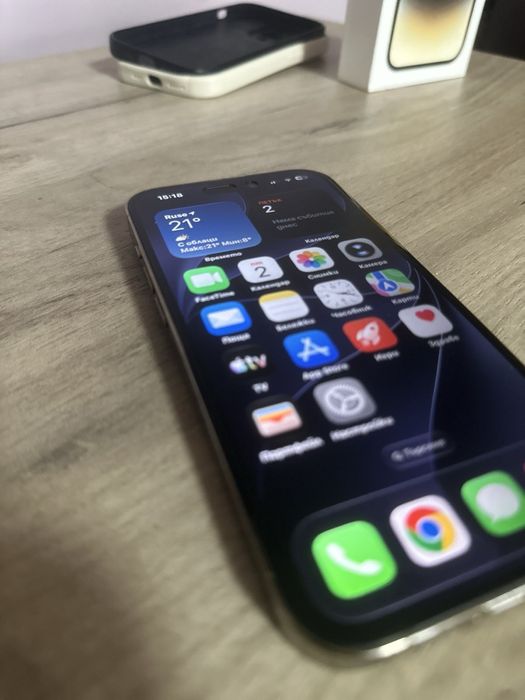 Като нов ! iphone 14 pro 256 Gold