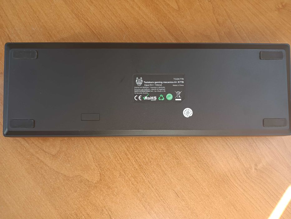 Механична клавиатура Testatura gaming mecanica A+ K77B