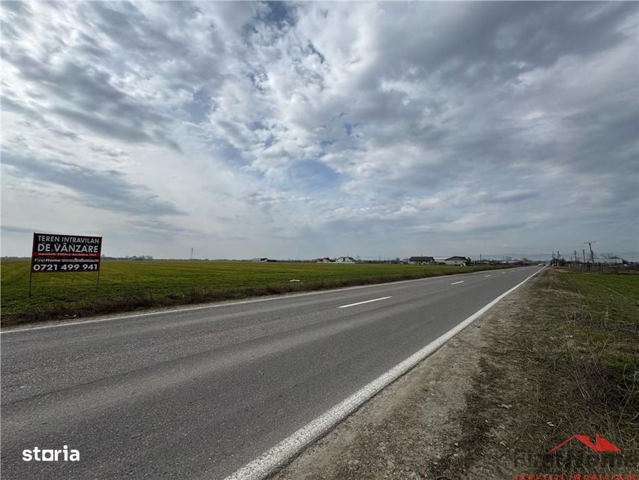 Teren intravilan 5.233 mp, D=16 ml, STRADA PRINCIPALA,zona ONASIS
