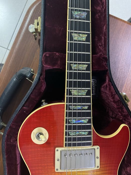Gibson Les Paul Custom Shop Elegant (1999, AAA++ top, Abalone)