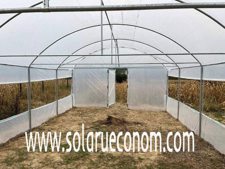 Solarii de gradina (sere) cu latimi de la 3 la 6 m - transport gratuit