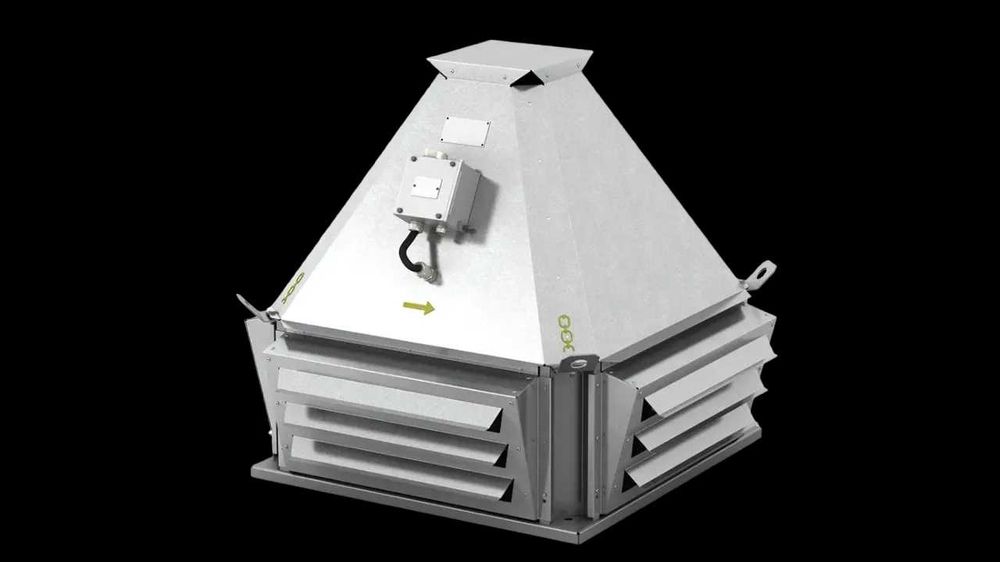 Вентилятор крышный дымоудаления ВКР