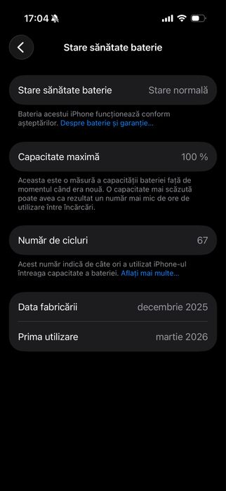 iPhone 17 pro 256gb  Ca Nou, Garantie, factura