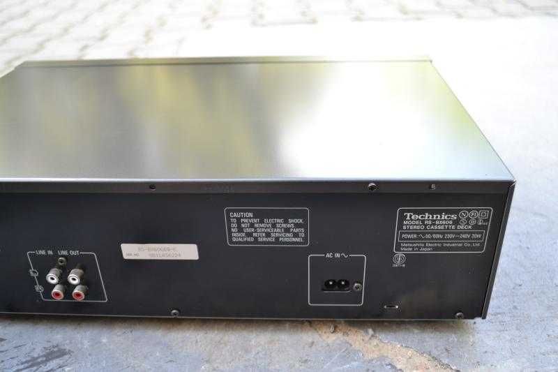 Deck Technics RS BX 606