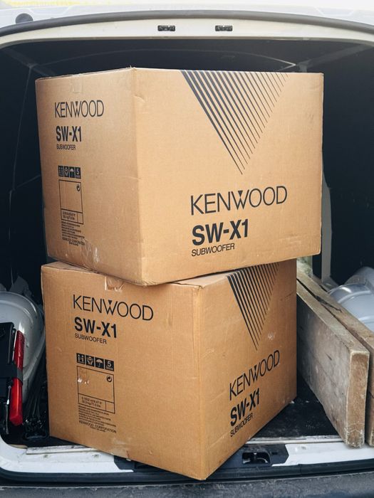 SUBWOOFER KENWOOD SW-X1,Nou la cutie,bass de 30 cm ,pasiv, 150W