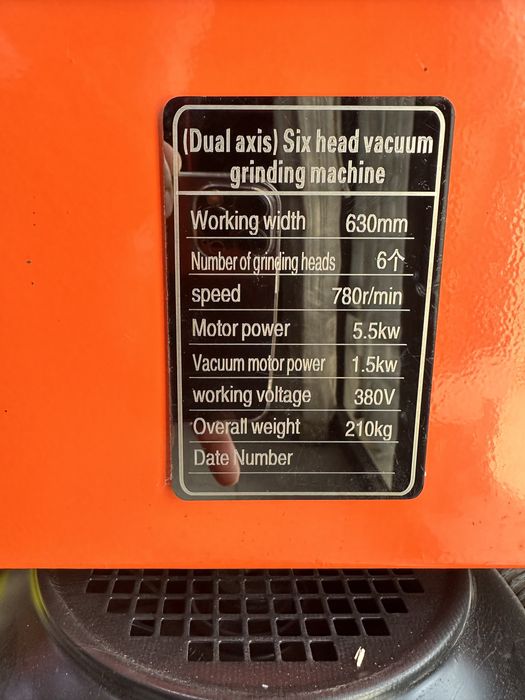 Шлифовка бетонных полов мозаичных