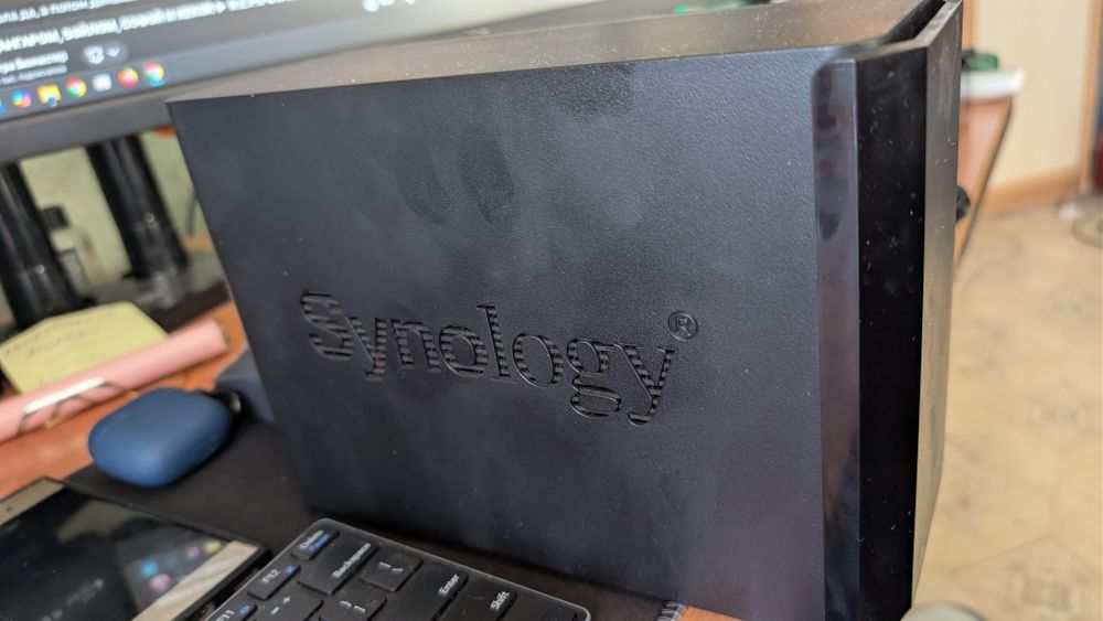 Сетевое хранилище Synology DS 220+ 2xHDD NAS-сервер