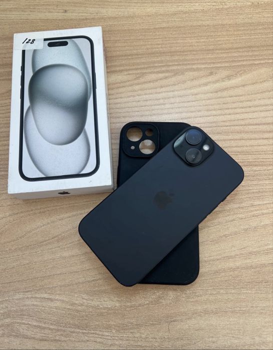  iPhone 15 128GB Black | Оригинал | Face ID | Коробка