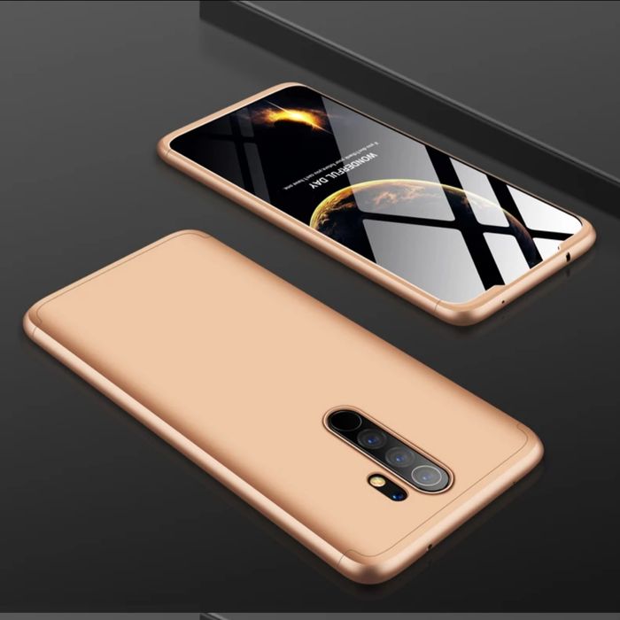 Кейс 360° Градуса Мат за Xiaomi Redmi Note 8 / 8 Pro / 8T + протектор