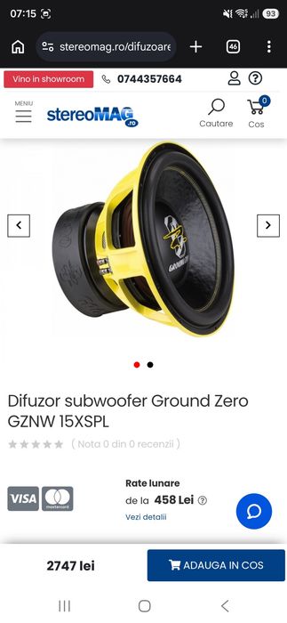 Ground zero GZNW 15 X SPL D1