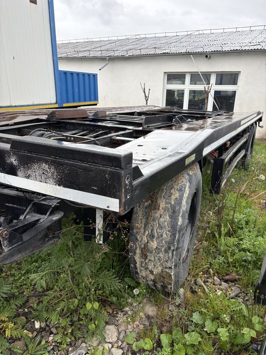 Remorca camion abrollkipper