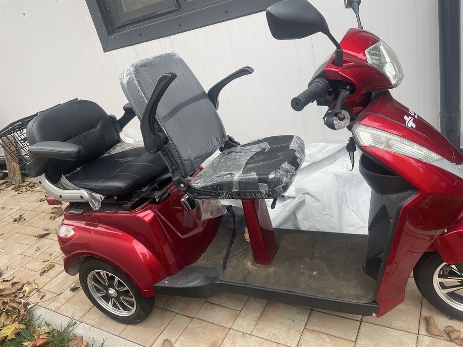 Tricicleta electrica cu 2 locuri
