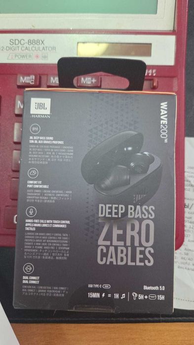 Наушники JBL Wave 200TWS Black