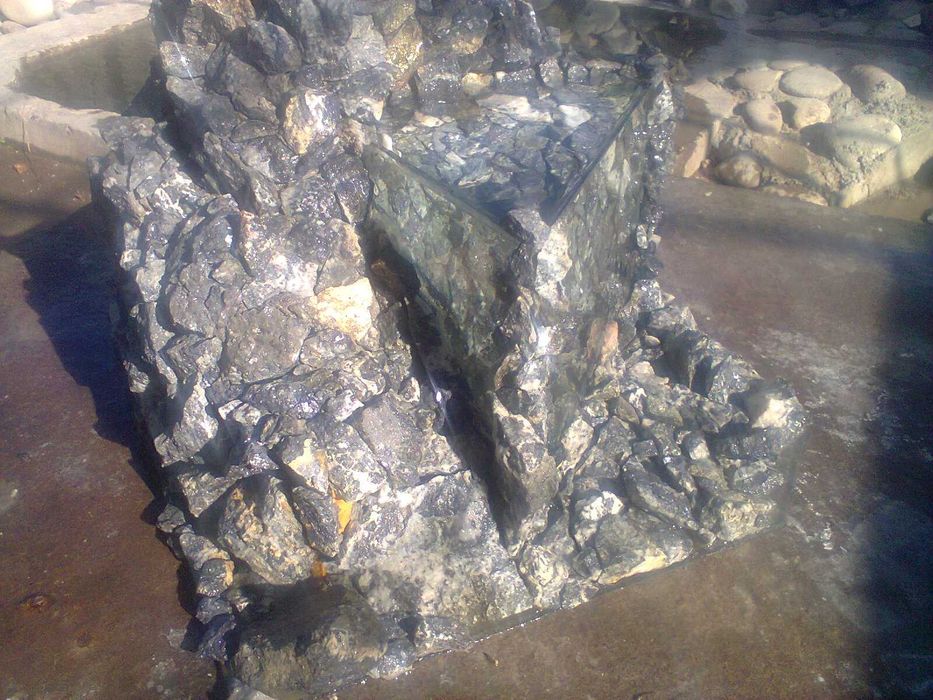 Декоративные Водоемы для содержания рыбы из алюкобонда.