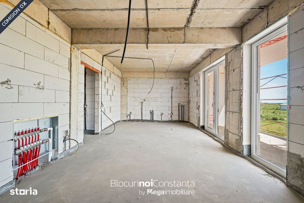 #La mare: Apartament 2 camere · încălzire pardoseală | Bloc cu piscină