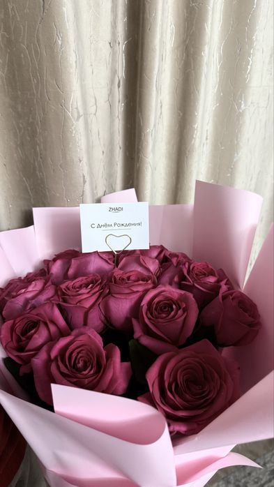 свежие розы 20шт