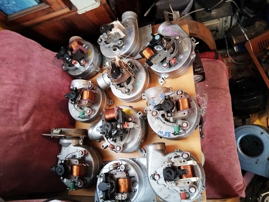 Ventilator cu senzor centrala termica soba pe ulei ars