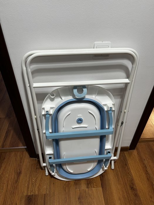 Cadita pliabila cu suport si perna