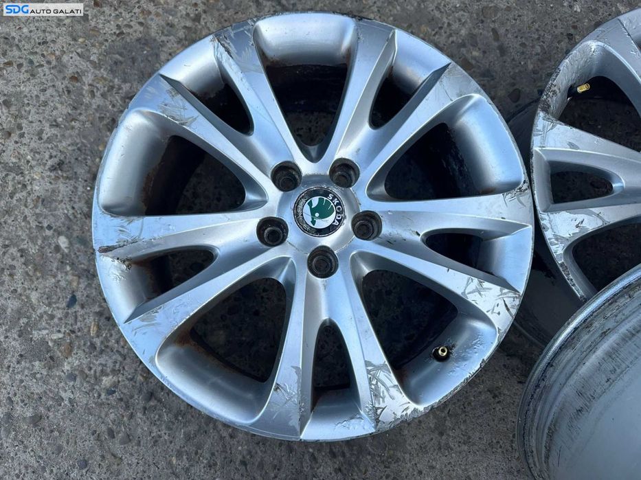 Set 4 Jante Aliaj RONAL 7.5Jx17 ET49 R17 5x112 Skoda Octavia 3 2013 - 2017 [X4035]