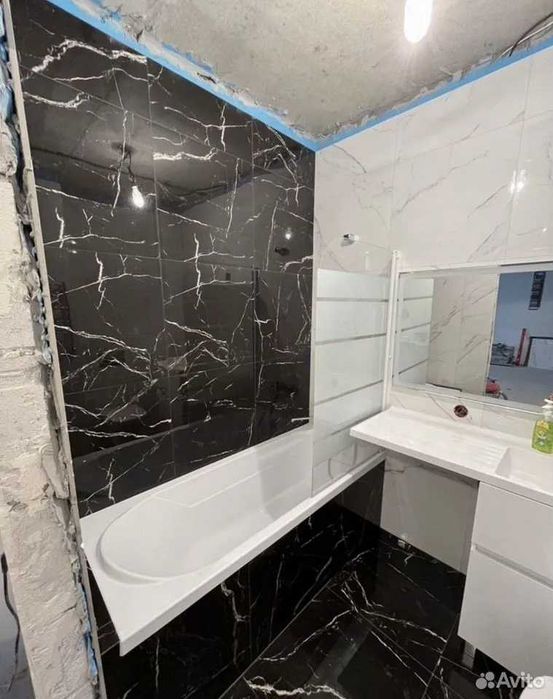 Кафельные работы, Кафельщик, Плиточник | Ванная под ключ