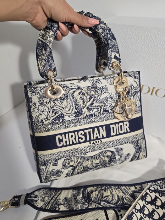 Дамска чанта Christian Dior Lady Dior