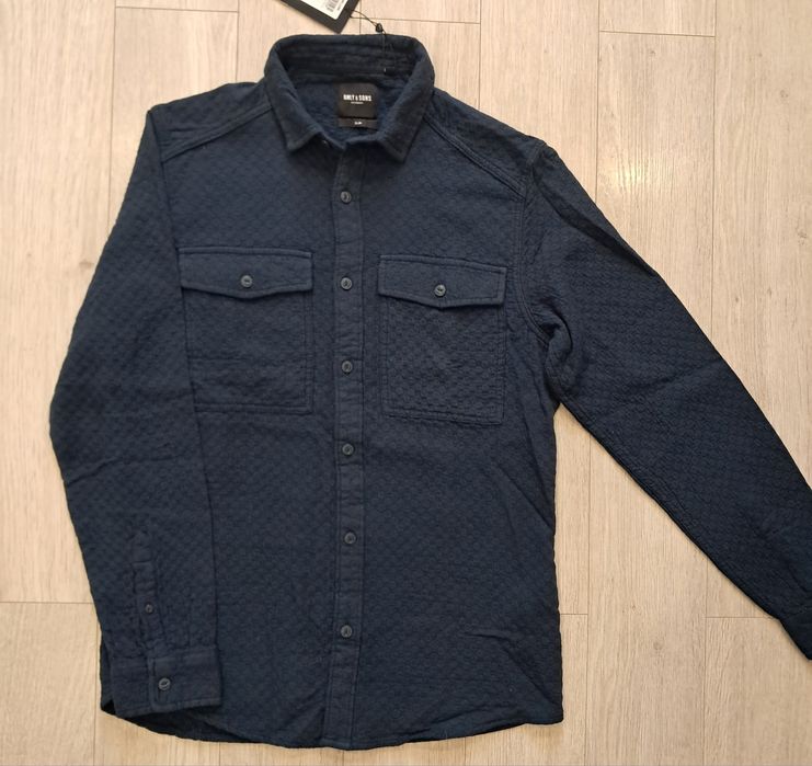 Мъжка риза ONLY & SOUS  Slim, размери - XS, S, M, L и XL.