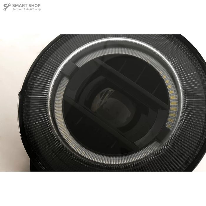 Faruri Bi-Xenon Look Mercedes G-Class W463 (2007-2017) Negru Facelift