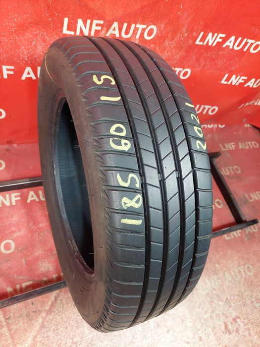 1 Anvelopa de VARA - 185/60/15 - BRIDGESTONE - 7.88 MM - DOT 2021 !