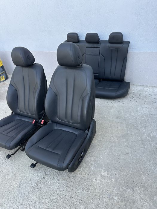 Bmw G30 салон седалки черни черен