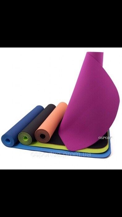 Коврики для йога гимнастика и фитнеса