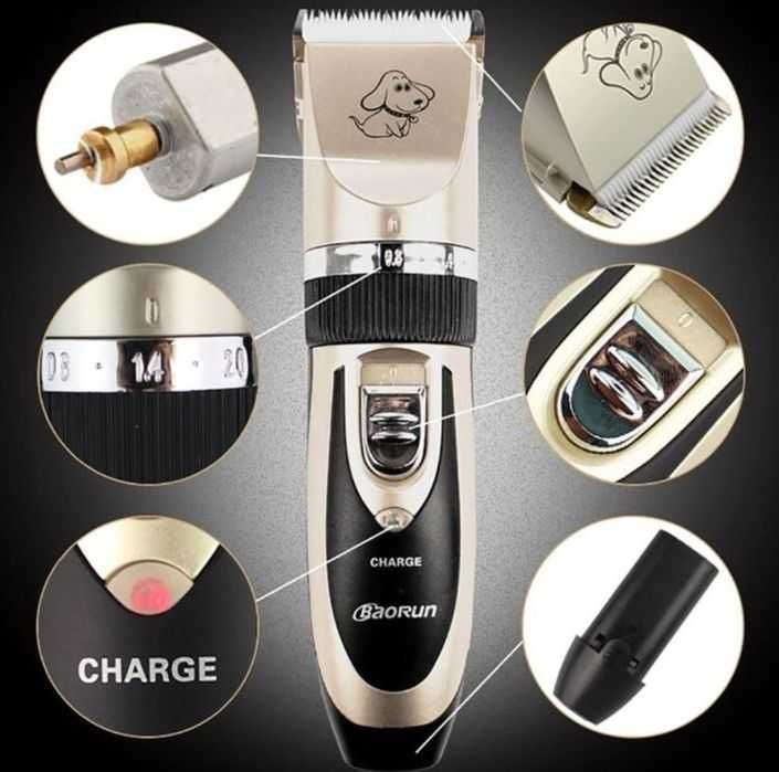 P2 машинка за подстригване на куче кучета, котка. Тример керамичен нож