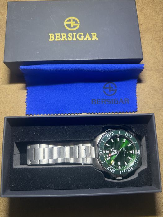 Мъжки автоматичен часовник Seiko NH35A механизъм BERSIGAR,