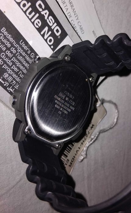 часы casio w-727h-1vhdr. Коллекционный экземпляр