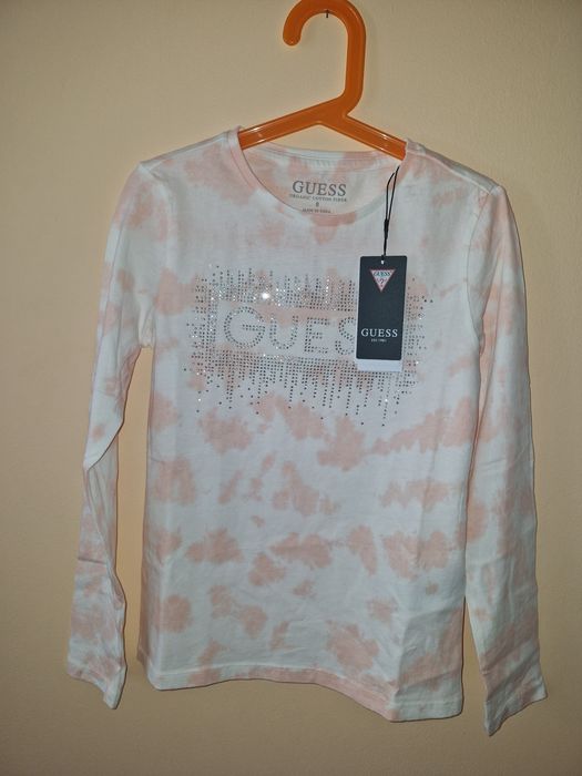 Guess блузка с дълъг ръкав за 8 години