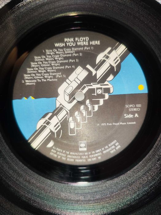 Виниловая пластинка Pink floyd.