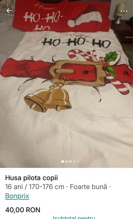 Garnitura pat 1 persoana